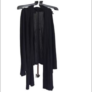 FOREVER 21 Black Hi Lo Cardigan